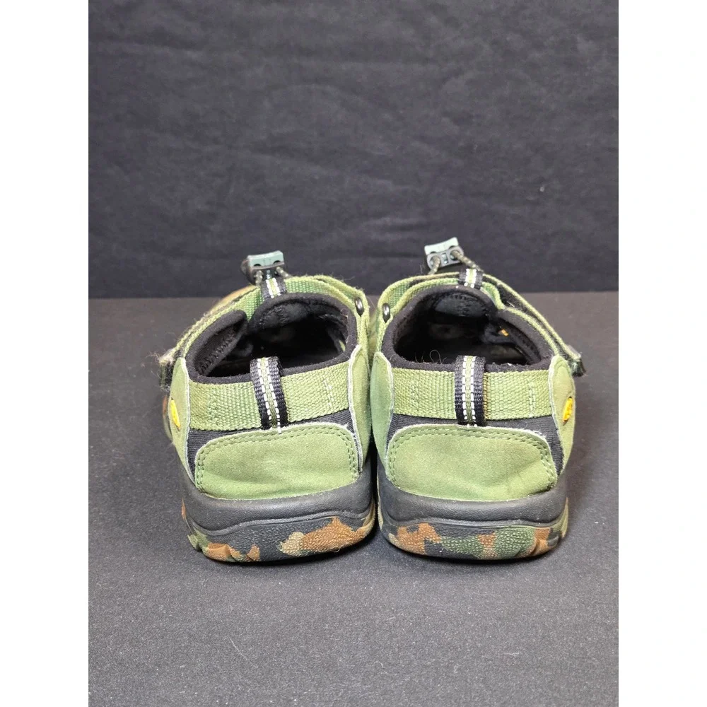 Keen Newport H2 Kids‎ Camo Green Water Sandals Shoes Size 3 US 1014259